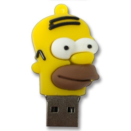 Simpson Memoria Creative Usb 8gb:homero Y Bart