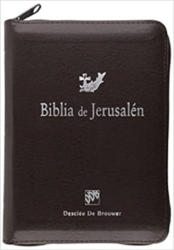 Biblia De Jerusalén Manual Md3 Ddb Con Cremallera- *