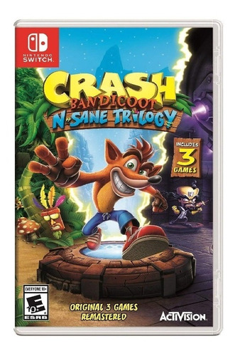 Crash Bandicoot N. Sane Trilogy - Juego Físico Switch