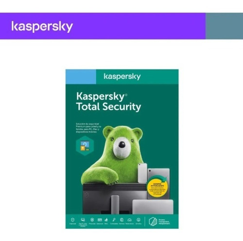 Renovació Total Security Kaspersky 3 Dispositivos 2 Años Dig