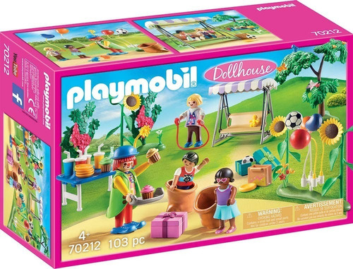 Playmobil Fiesta De Cumpleaños 70212 Dollhouse Ink Edu Full