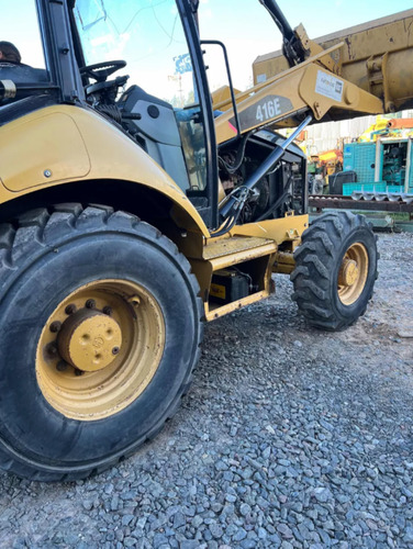 Retroexcavadora Caterpillar 416e 4x4 Turbo Año 2008