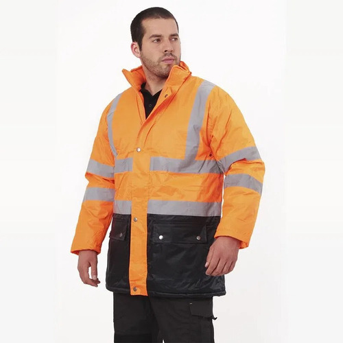 Parka Alta Visibilidad Maxfrost Naranja