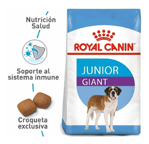 Alimento Para Perro Royal Canin Shn Giant Junior 15 Kg