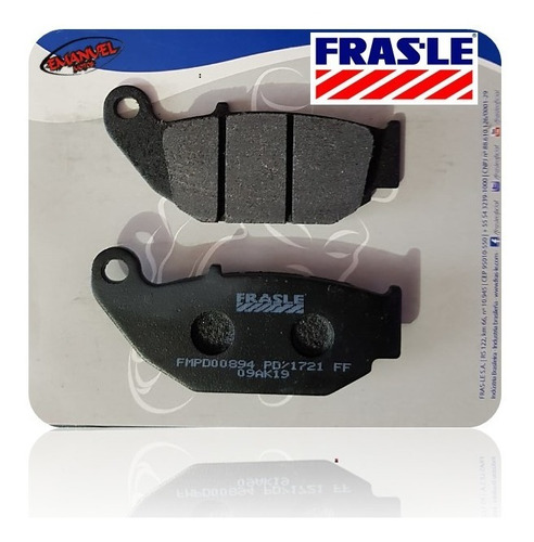 Pastillas Freno Frasle Pd894 Honda Cb 125 R 2018