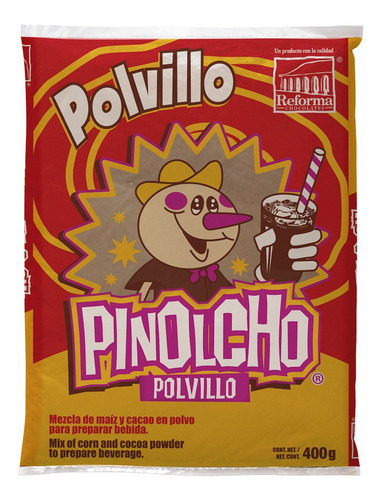 Polvillo Pinolcho / Pinole Reforma (15 Bolsas C/u) Tabasco
