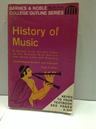 Historia De La Música (inglés) Hugh M. Miller