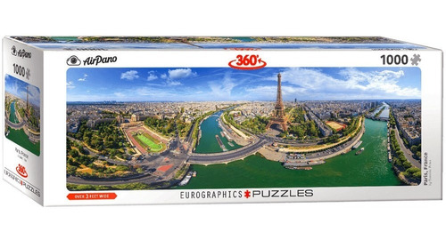 París Torre Eiffel Rompecabezas 1000 Piezas Eurographics