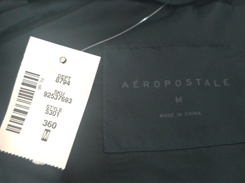 Imagem 7 de 10 de Casaco Colete Aeropostale Alcochoado Com Zíper Original Eua