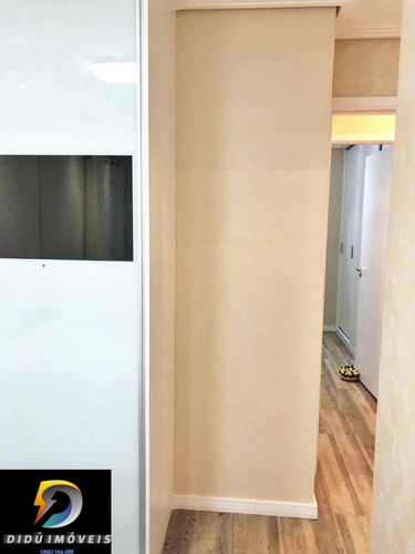 Imagem 21 de 30 de Lindo Apartamento Com 67 M² Na Fundação Scs, Sendo 2 Dormitórios, 1 Suíte, Varanda Com Churrasqueira, 1 Vaga. - Ap07908 - 69944825