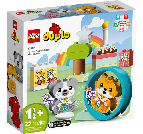 Lego Duplo Mis Primeros Cachorrito Y Gatito Con Sonidos 1097