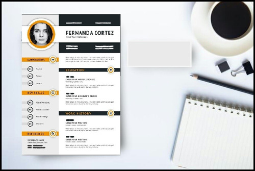 Curriculum Vitae - Elegante + Linkedin - Cva