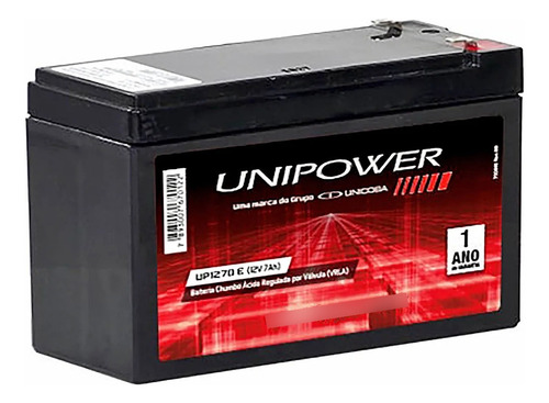 2bateria Unipower Up 12v 7a P/ Nobreak Apc 600, 1200 E 1500