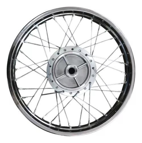  Roda Traseira Titan 150 Cubo Diafrag Raios 4mm Aro Montado