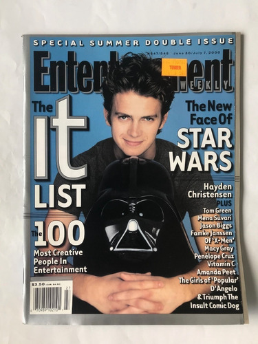 Revista. Ew. Usa. Star Wars. Hayden Christensen.de Colección