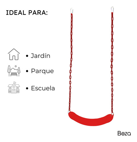 3 Columpio Banda Niños Bebe Asiento Juegos Aire Libre Cadena