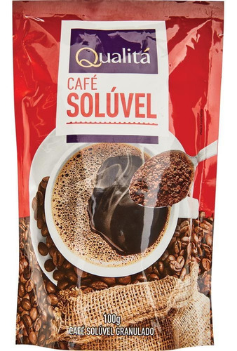 Café Solúvel Granulado Qualitá 100g