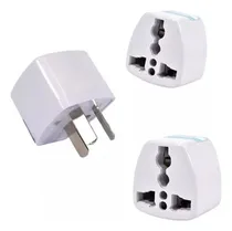 Comprar Set 3x2 Adaptador Enchufe Universal Triangular 10 A250v Eeuu