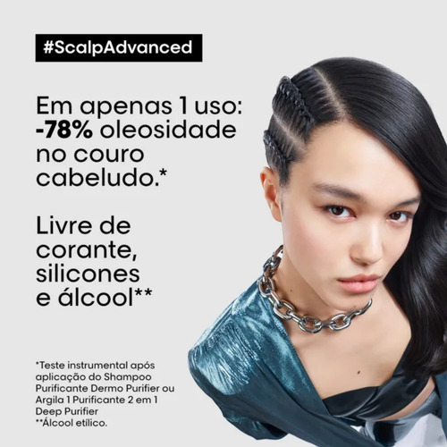 L'oréal Scalp Advanced Anti Gras Oilness Shampoo 300ml