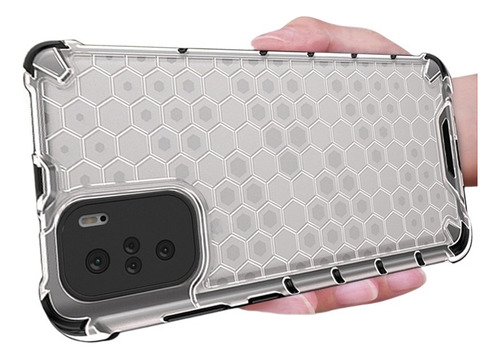 Para Xiaomi Poco M3 Pro 5g Funda De Nido De Abeja Hexagonal