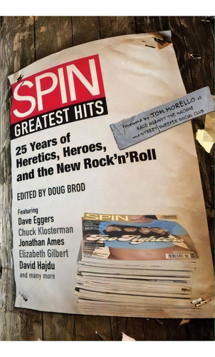 Spin: Greatest Hits, De Spin Magazine. Editorial Turner Publishing Company, Tapa Blanda En Inglés