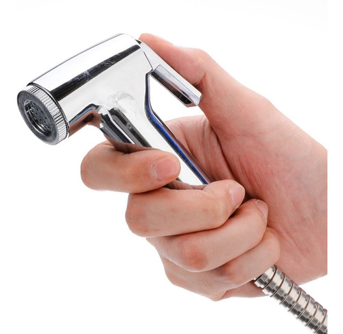 Imagen 2 de 6 de Ducha Higienica Bidet Y Flexible 1.5mts 6004bc+s5 Aquaflex