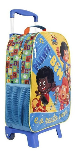 Imagem 3 de 8 de Kit 3 Palavrinhas Mochila C Rodinha + Lancheira - Oficial