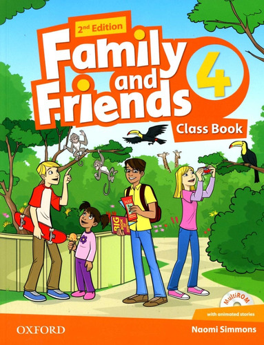 Family And Friends (2/ed.) 4 - Class Book W/cd - Simmons Noa