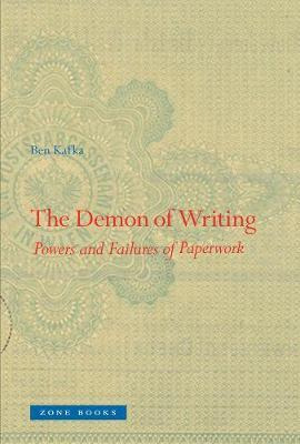 Libro The Demon Of Writing : Powers And Failures Of Paper...
