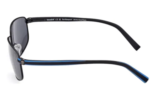 Lentes De Sol Negro Polarizados Timberland Tb932502d