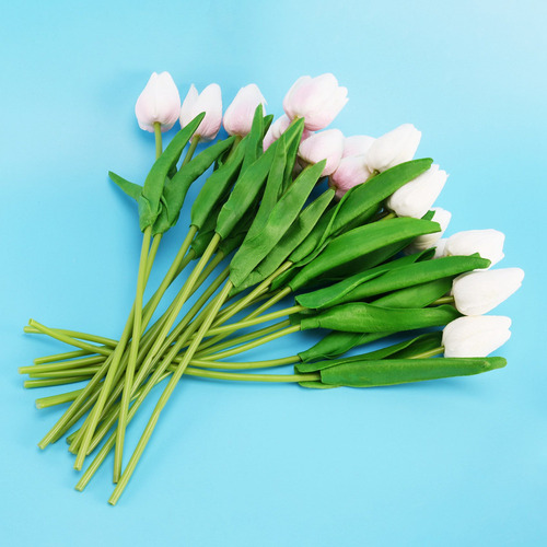 Xs Buquê De Tulipas Falsas De Flores Artificiais G920