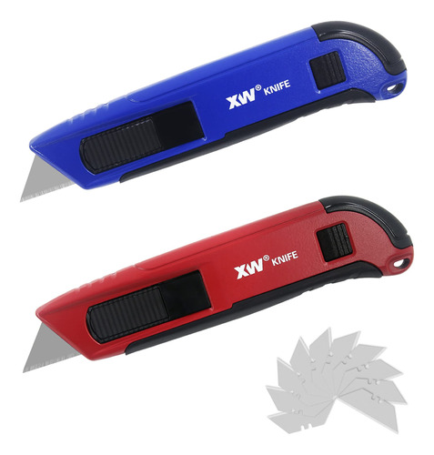 Xw Cortador De Caja De Seguridad Auto-retractil, Cuchillo Ut