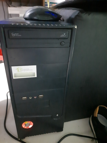 Pc Computadora De Escritorio Dual Core W7 2gb Con Monitor