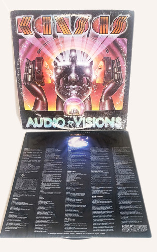 Vinilo Kansas  Audio-visions