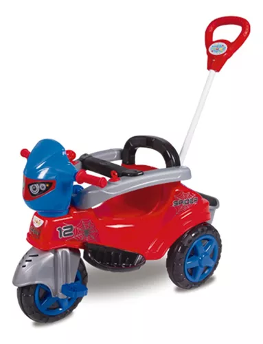 Triciclo Velotrol Infantil Carrinho Caminhao Motoca Cor Vermelho