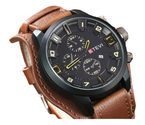 Reloj De Cuero / Casual / Cuarzo