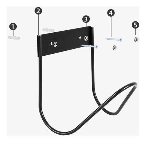Organizador De Manguera Soporte De Pared Colgador De