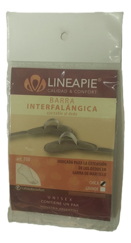Barra Interfalángica Ajustable Línea Pie