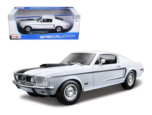 Maisto 1968 Ford Mustang Gt Cobra Jet 1:18