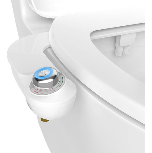 Bidet De Agua Dulce Blanco Con Doble Boquilla, No Eléctrico