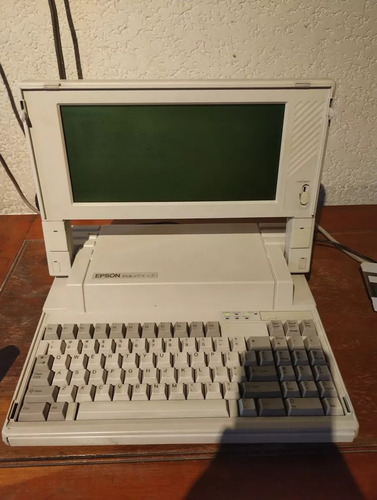 Epson Equity Lt Retro Laptop Antigua Xt 8088 No Ibm Blanco