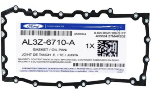 Empacadura Carter Motor Super Duty 6.2 2011 2012 2013 2014