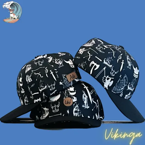 Gorra Snapback Vikinga Unisex. Libó