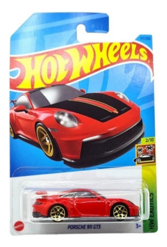 Hot Wheels Porsche 911 Gt3 Coleccionable Original Mattel