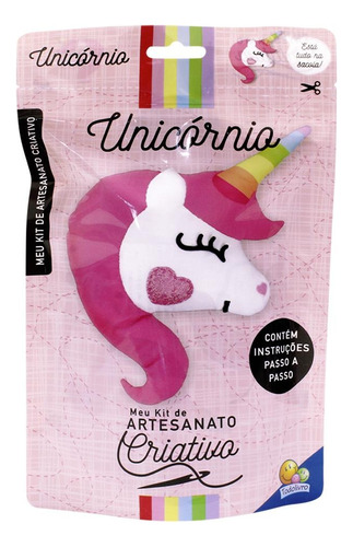 Meu Kit de Artesanato Criativo: Unicórnio, de Tulip Books. Editora Todolivro Distribuidora Ltda. em português, 2021