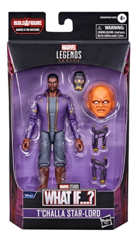 Imagen 3 de 3 de Marvel Legends T'challa Star-lord - What If...? - Marvel