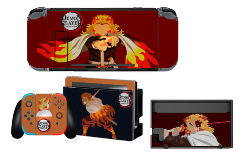 Skin Para Nintendo Switch Modelo (73094ns) Demon S