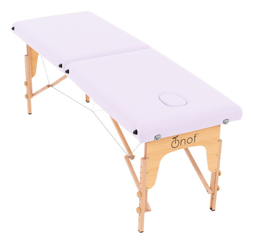 Cama Portatil Onof Masaje Spa Profesional Plegable Ligera Color Lavanda digital