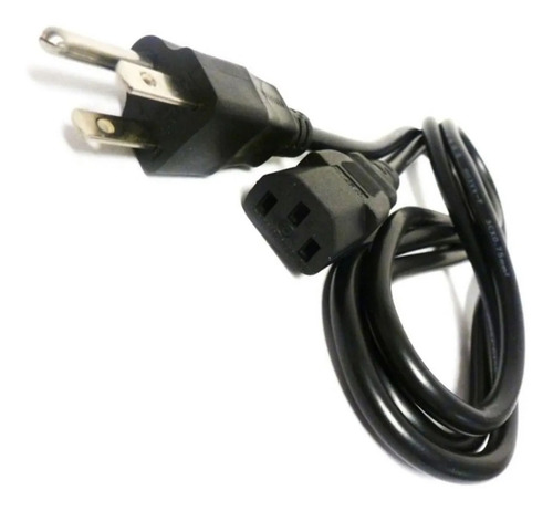 Imagen 2 de 2 de Cable De Corriente Para Pc Monitores Itr