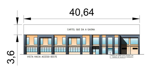 Local Comercial / Showroom / Oficinas / Multi Espacio Sobre Colectora Acceso Oeste Km38 Moreno X Dueño Directo